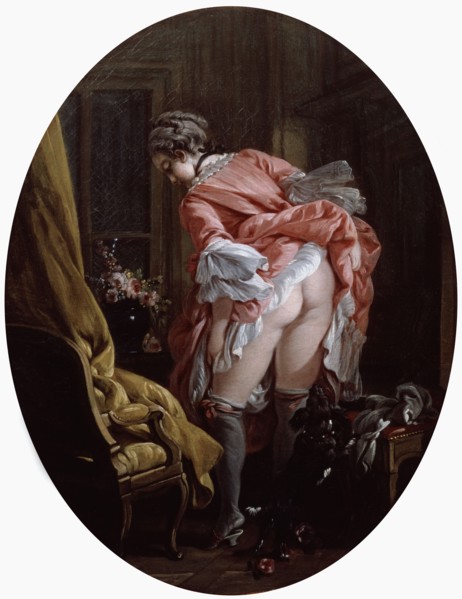'The Raised Skirt', 1742. Artist: François Boucher