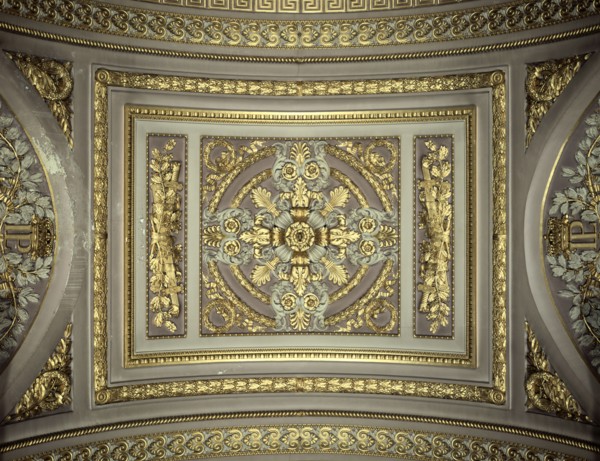 Detail of a cupola, Galerie des Batailles (Gallery of the Battles), Chateau de Versailles, France. Artist: Unknown