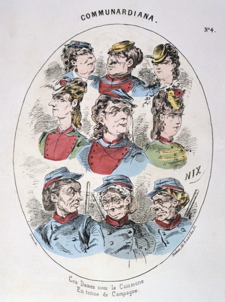 'Les Beaux Jours de la Commune', 1871. Artist: Anon