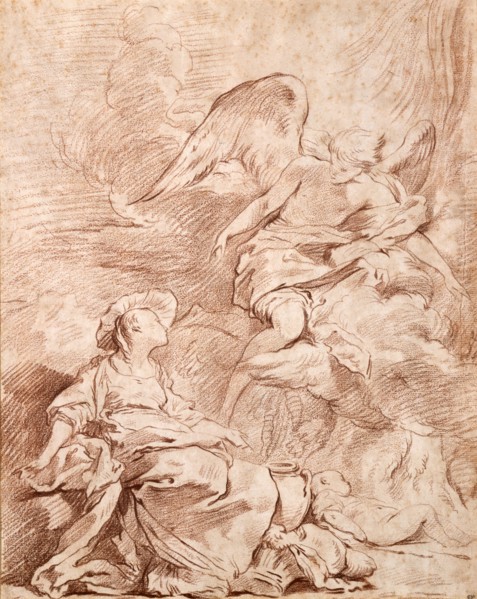 Study, (1715-1739?).  Artist: Pierre Charles Trémolières