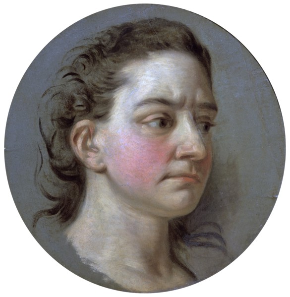 'Portrait of a Woman,' 18th century.  Artist: Jean Baptiste van Loo