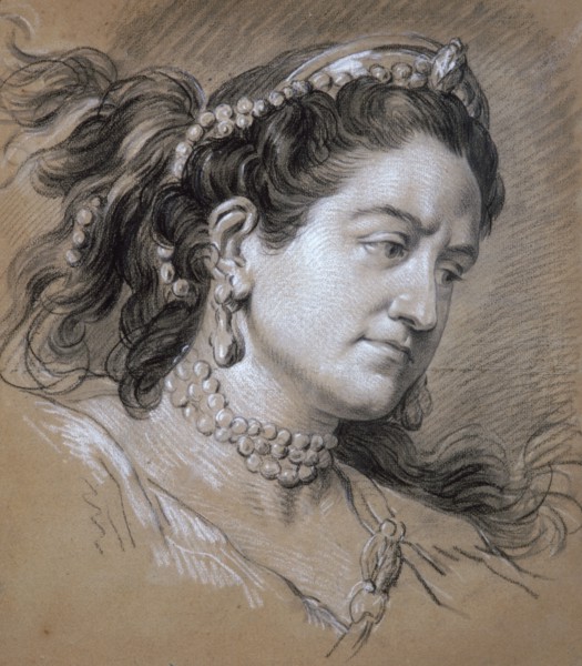 'Portrait of a Woman', 18th century.  Artist: Jean Baptiste van Loo