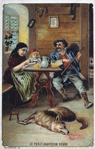 'Litttle Red Riding Hood', 19th century. Artist: Unknown
