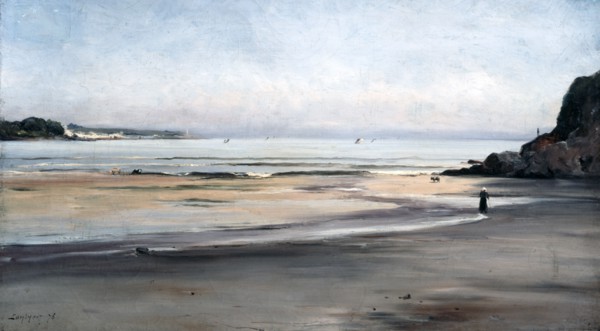 'Rising Tide on Saturday Morning', 1876.  Artist: Emmanuel Lansyer