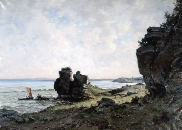 'A Beautiful Morning at the Coast of Brittany', 1882. Artist: Emmanuel Lansyer