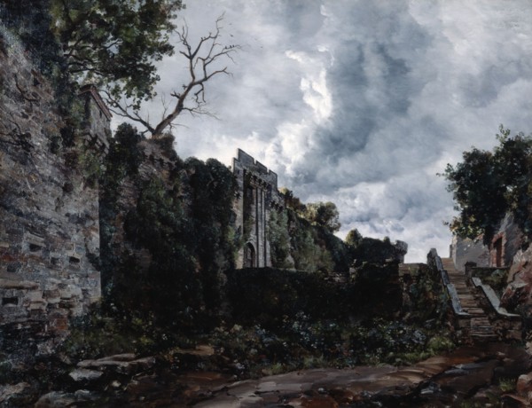 'Main Gate of Chateau de Clisson', 1884. Artist: Emmanuel Lansyer