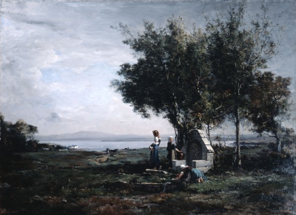 'Women at the Fountain', 1867. Artist: Emmanuel Lansyer