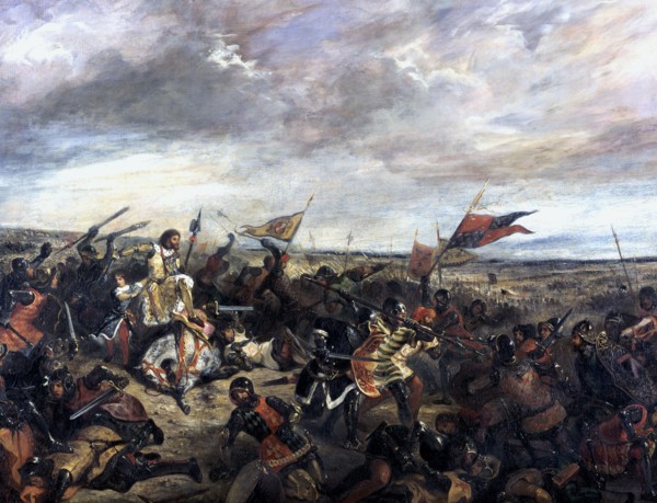 'Battle of Poitiers' (1356), 1830. Artist: Eugène Delacroix