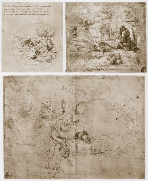 Allegories, 15th century.  Artist: Leonardo da Vinci