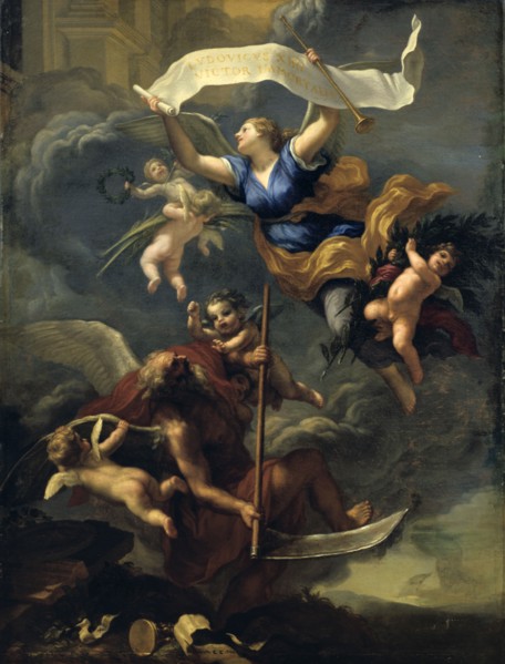 'The Glory of Louis XIV - Triumph of Time', 17th century. Artist: Baldassare Franceschini