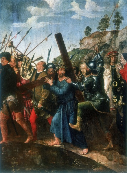 'Jesus on the Road to Calvary', late 15th/early 16th century. Artist: Michael Sittow