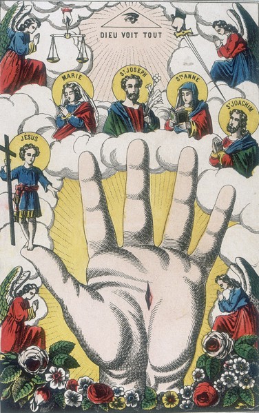 'The Powerful Hand', 19th century. Artist: Anon