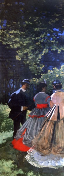 'Le Dejeuner sur l'Herbe', Left Panel, 1865. Artist: Claude Monet