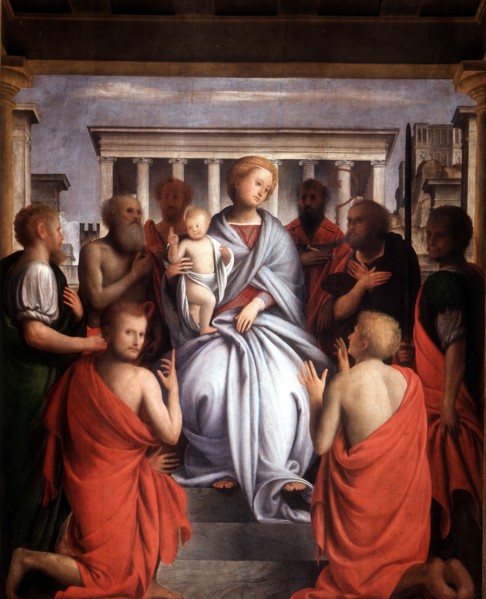 Madonna and Child', late 15th/early 16th century. Artist: Bramantino