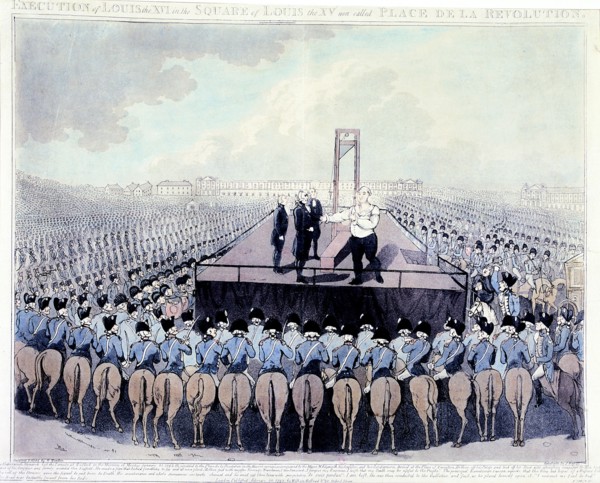 Execution of Louis XVI, 1793. Artist: Unknown