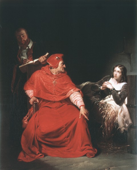 'Joan of Arc in Prison', 1825. Artist: Paul Delaroche