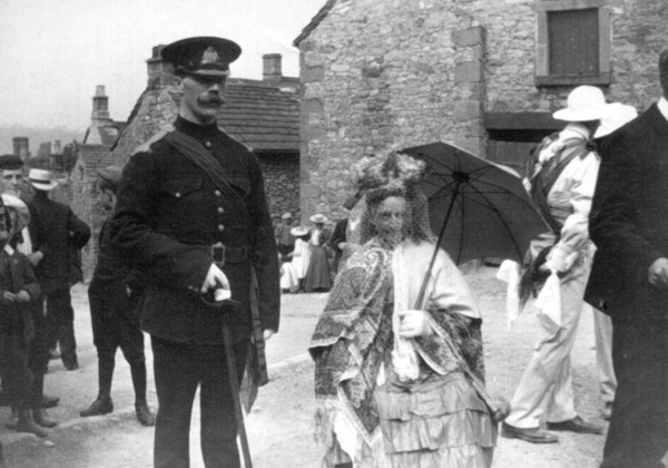 Morris Dance Queen, Winster, Derbyshire, c1908. Artist: Unknown