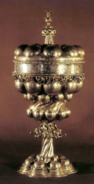 Silver goblet, 16th century. Artist: Unknown