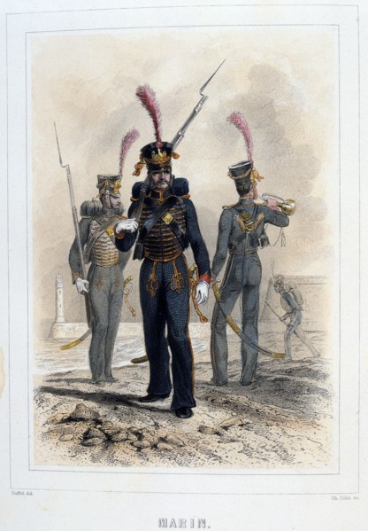 'Marine', 1859.  Artist: Auguste Raffet