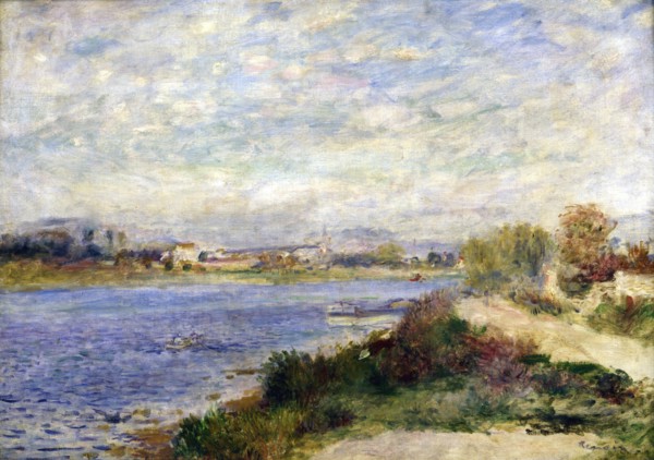 The Seine at Argenteuil', c1883. Artist: Pierre-Auguste Renoir