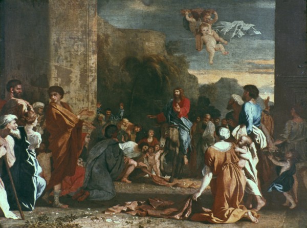 'Jesus enters Jerlusalem', c1630. Artist: Nicolas Poussin