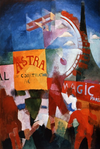 'L'Equipe de Cardiff', (The Cardiff Team), 1913.  Artist: Robert Delaunay