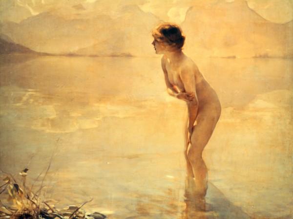 'September Morn', 1912. Artist: Paul Chabas