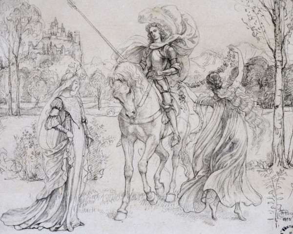 Greeting the Knight', c1880-1932. Artist: Armand Point