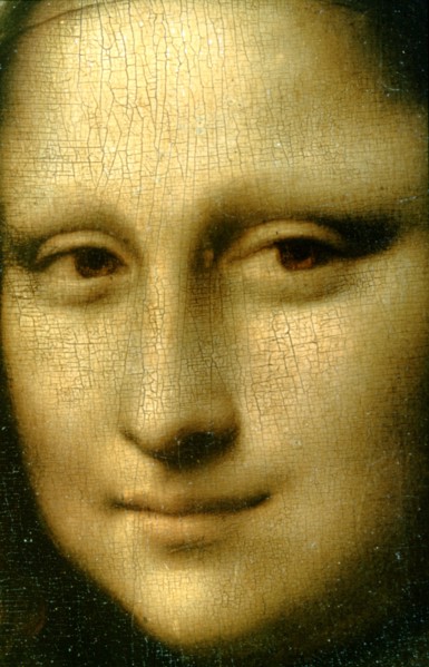'Portrait of Mona Lisa' (detail), 1503-1506. Artist: Leonardo da Vinci