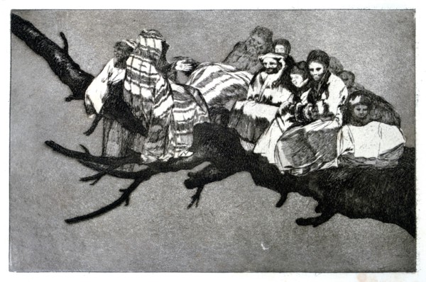 'Ridiculous Dream', 1819-1823. Artist: Francisco Goya