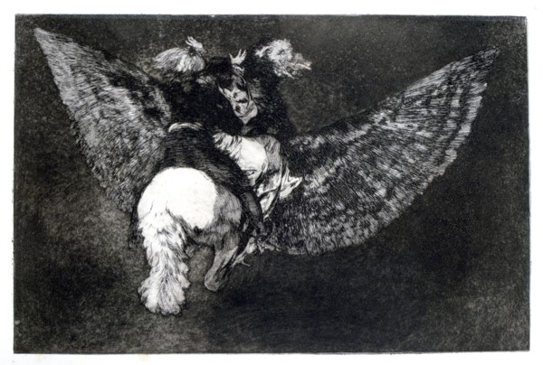 'Winged Nonsense', 1819-1823. Artist: Francisco Goya