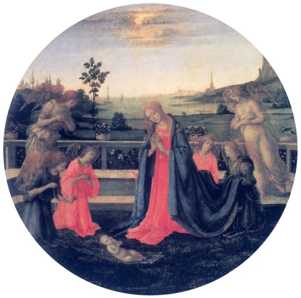 'The Adoration', c1480s. Artist: Filippino Lippi