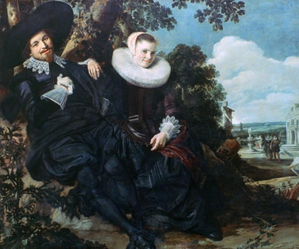 'Married Couple in a Garden', c1622. Artist: Frans Hals