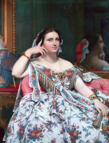 'Madame Moitessier', 1856. Artist: Jean-Auguste-Dominique Ingres