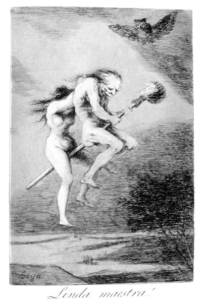 'Pretty teacher!', 1799. Artist: Francisco Goya