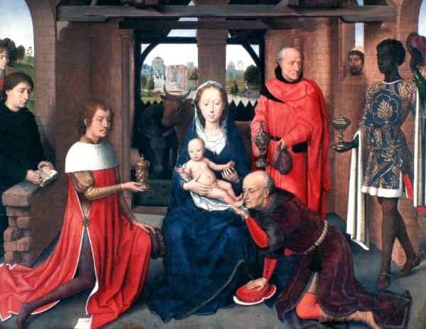 'Adoration of the Magi, Triptych', Central Panel, c1453-1494. Artist: Hans Memling