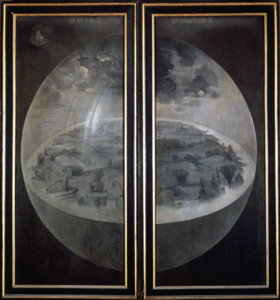 'The Creation of the World', closed doors of the triptych 'The Garden of Earthly Delights', c1500. Artist: Hieronymus Bosch