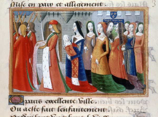 Presentation of the Dauphin Charles, 1403, (1484). Artist: Unknown