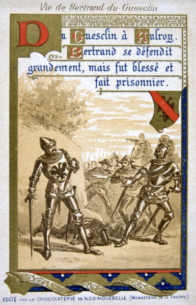 Scene from the life of Bertrand du Guesclin, (19th century). Artist: Unknown