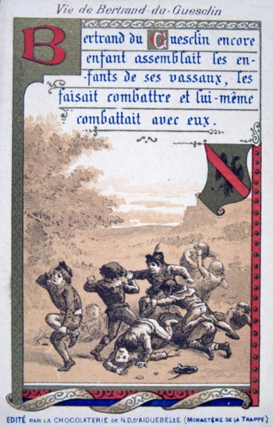 Scene from the life of Bertrand du Guesclin, (19th century). Artist: Unknown