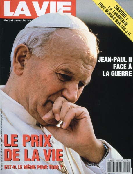 Front cover of La Vie, Febuary 1991. Artist: Unknown