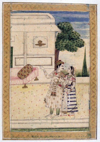 Malavi Ragini, Ragamala Album, School of Rajasthan, 19th century. Artist: Unknown