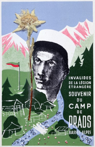 French Foreign Legion postcard, 20th century. Artist: Unknown