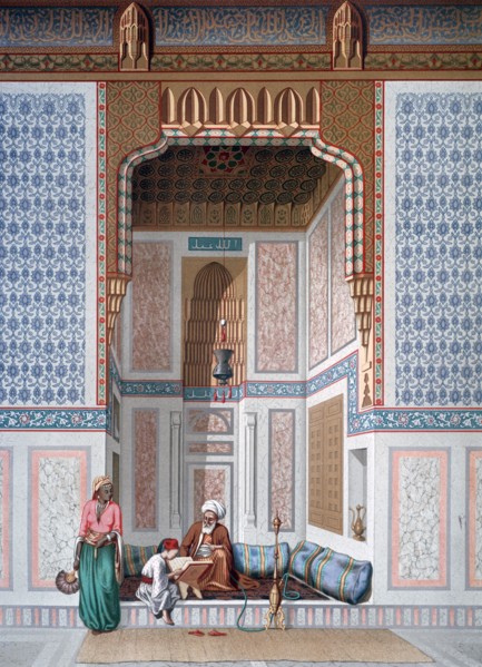 'Khosne Ahmed el-Bordeyny', 19th century. Artist: Emile Prisse D'Avennes