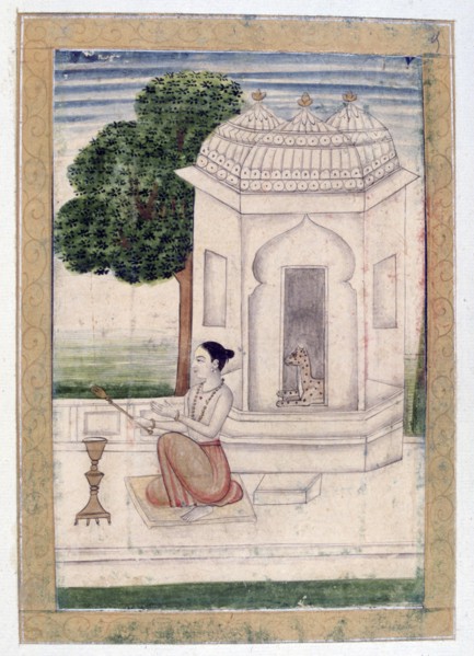 Bamgali Ragini, Ragamala Album, School of Rajasthan, 19th century. Artist: Unknown