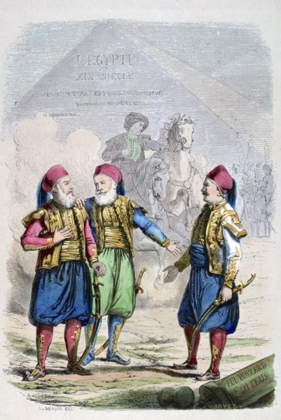 A print from 19th Century Egypt, 1847. Artist: Jean Adolphe Beauce
