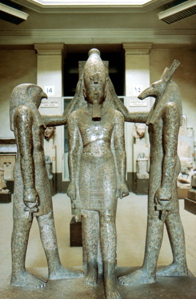 Statue of Rameses III, Egypt. Artist: Unknown