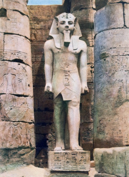 Statue of Ramses II, Luxor, Egypt, 20th century. Artist: Unknown