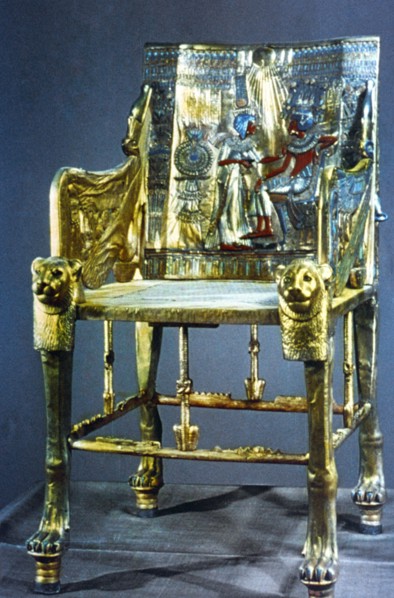 Tutankhamen Chair, Egypt Artist: Unknown