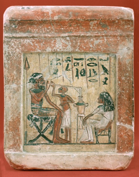 Tomb Stone of a Mercenary, 1350 BC. Artist: Unknown